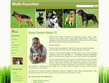 Tablet Screenshot of mutlukuyruklar.com